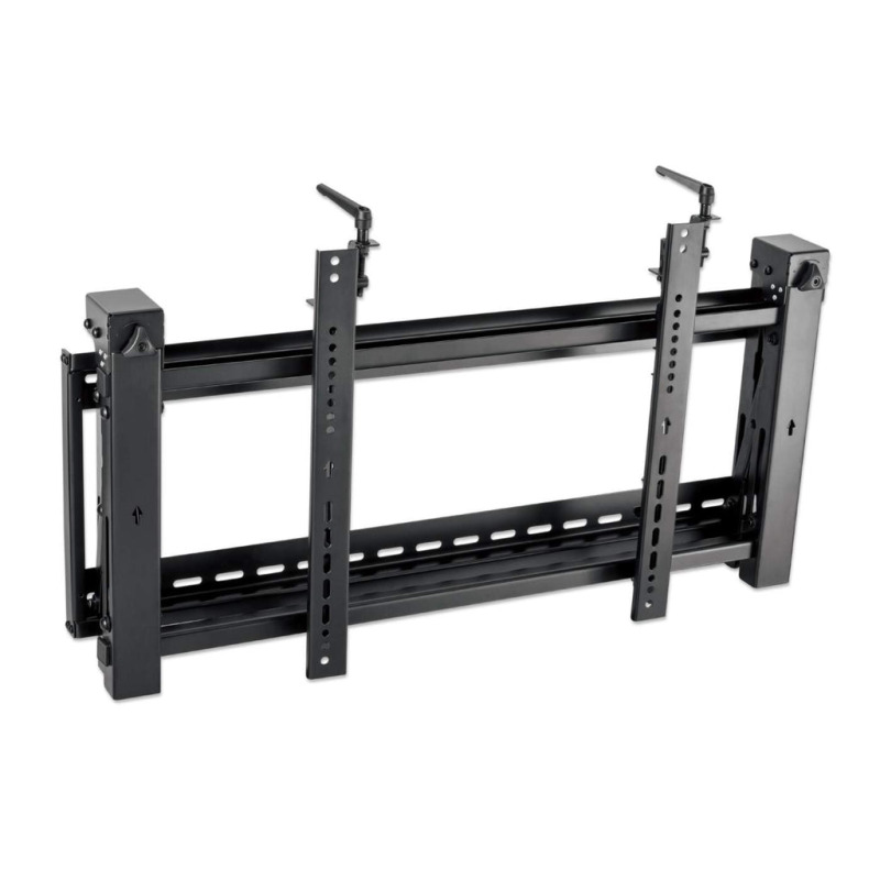 MANHATTAN 461719 - Soporte Premium de TV para Video Wall / Soporta una TV de 45" a 70" y hasta 70 kg (154 lbs.), con sistema desplegable para acceder a la parte trasera de la pantalla, negro image 9