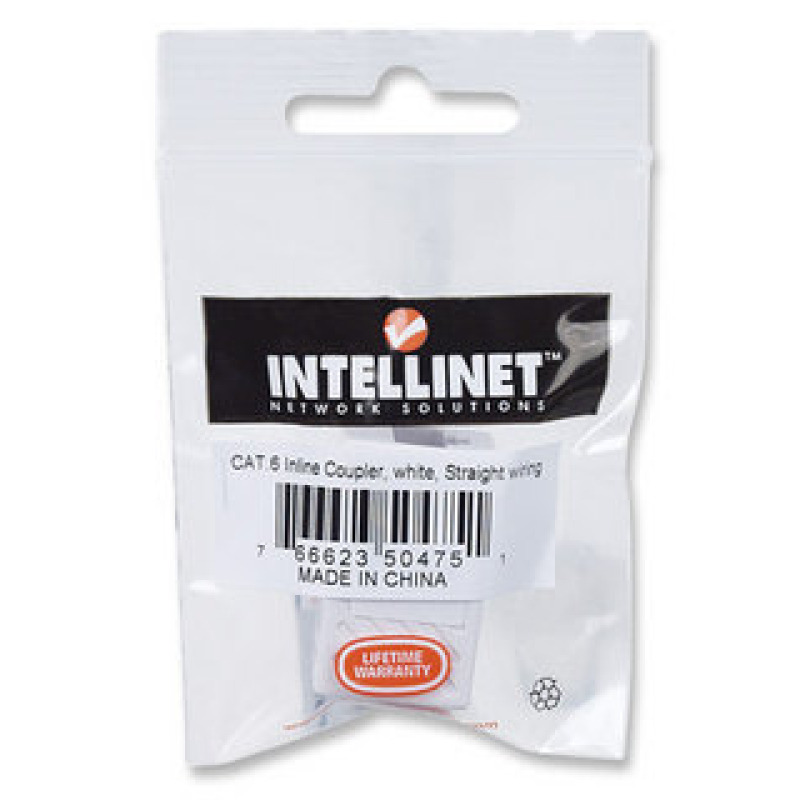 INTELLINET 504751 - Cople CAT 6 / Modular / Blanco image 5