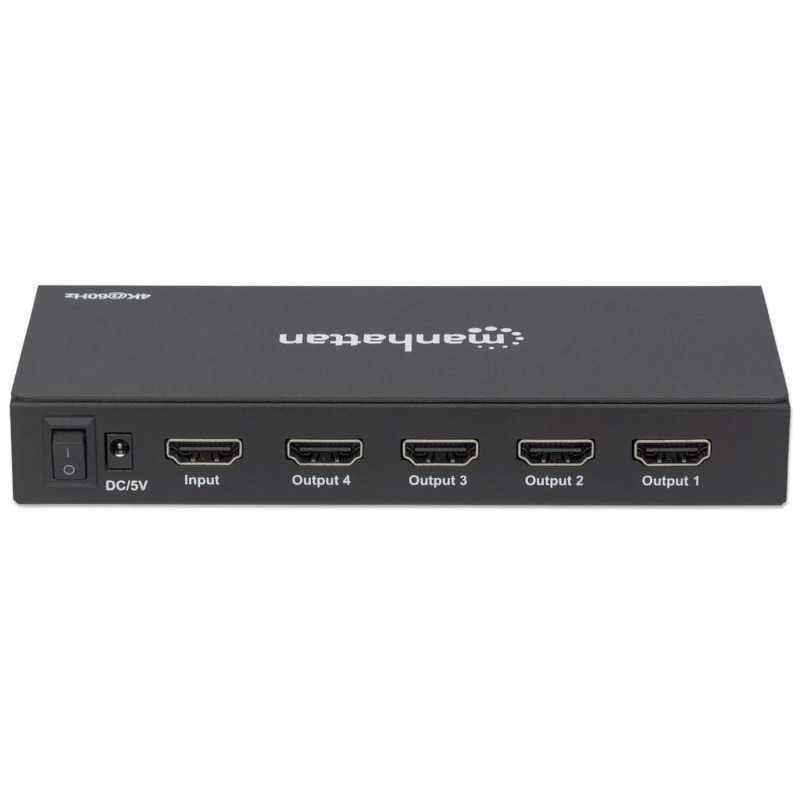 VIDEO SPLITTER,MANHATTAN,207805, HDMI 4K60HZ, 1 IN4 OUT image 6