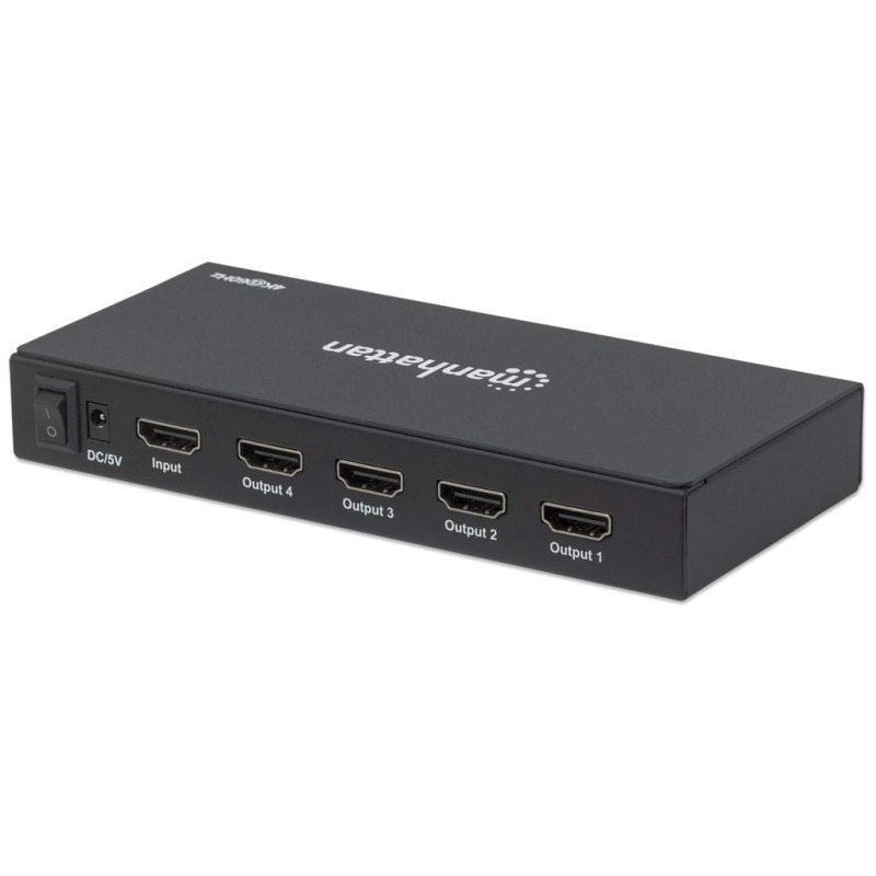 VIDEO SPLITTER,MANHATTAN,207805, HDMI 4K60HZ, 1 IN4 OUT image 7