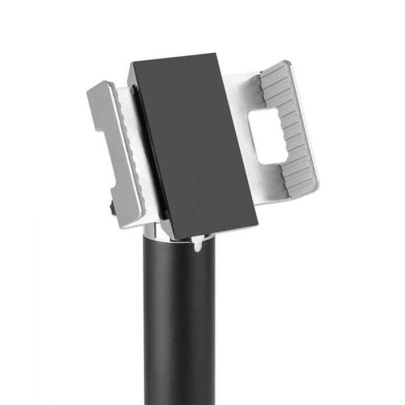 MANHATTAN 462242 Soporte seguro antirrobo y abrazadera ajustable para terminales punto de venta (lectores de tarjetas) con ancho entre 69 a 109 mm, Inclinación de +60 a -70°, giro de 360°, aluminio, negro image 11