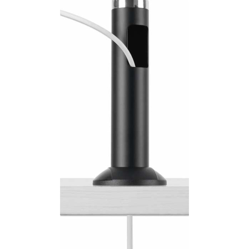 MANHATTAN 462242 Soporte seguro antirrobo y abrazadera ajustable para terminales punto de venta (lectores de tarjetas) con ancho entre 69 a 109 mm, Inclinación de +60 a -70°, giro de 360°, aluminio, negro image 13