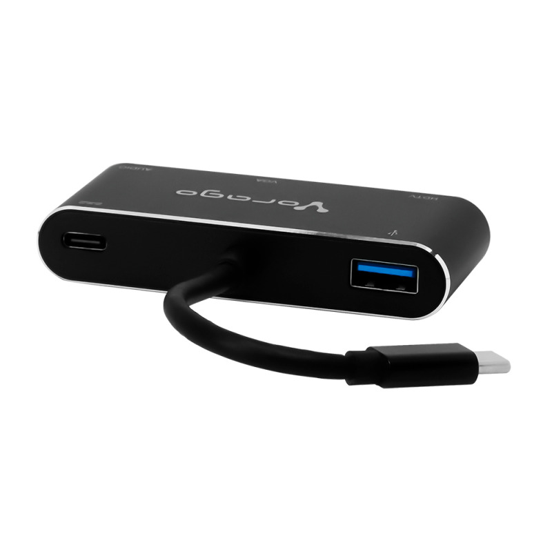 CONVERTIDOR VORAGO 5 EN 1 ADP-350 USB TIPO C A HDMI,VGA,USB 3.0,JACK 3.5MM,PD image 11