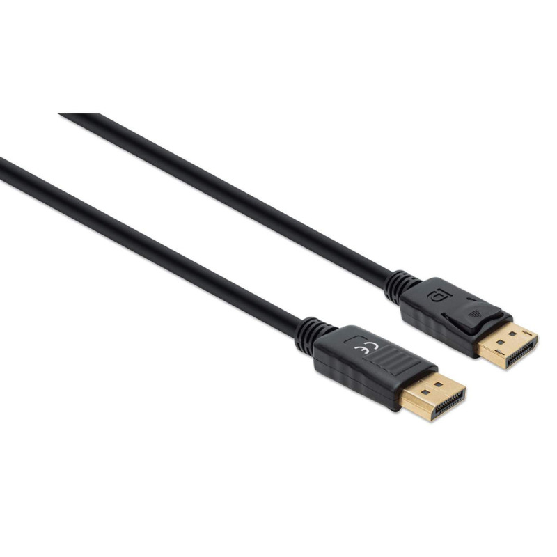 CABLE DISPLAYPORT,MANHATTAN,355582, V1.4 M-M, 3.0M NEGRO 8K60HZ image 3