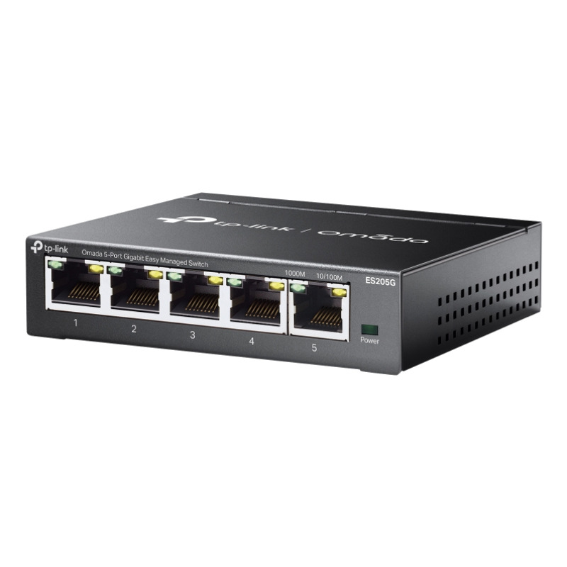 Switch Easy Managed TP-Link Omada ES205G metálico escritorio/ montaje pared 5 puertos gigabit AUTO Negotiation/AUTO MDI/MDIX image 3