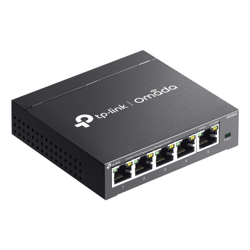 Switch Easy Managed TP-Link Omada ES205G metálico escritorio/ montaje pared 5 puertos gigabit AUTO Negotiation/AUTO MDI/MDIX image 4