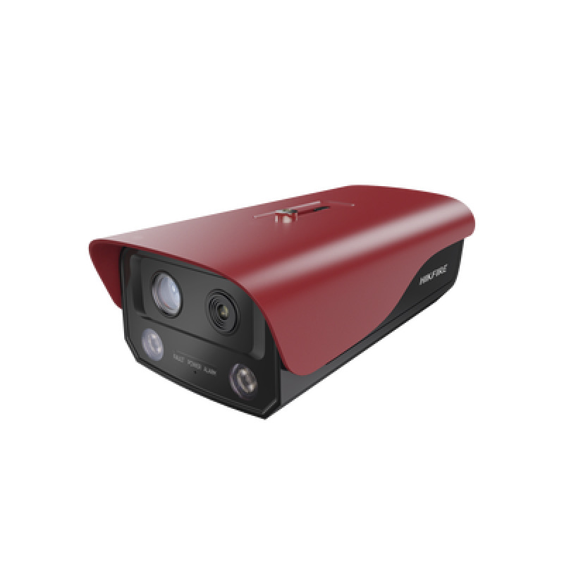 HikFire Cámara IP de Detección Térmica de Incendios / Detección de Llamas y Temperaturas Anormales / 4 Megapíxel Lente Óptico  1 Megapíxel Lente Térmico / Compatible con HikConnect image 2
