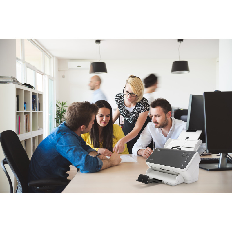 Kodak S2050 Escáner con alimentador automático de documentos (ADF) 600 x 600 DPI A4 Negro, Blanco image 3