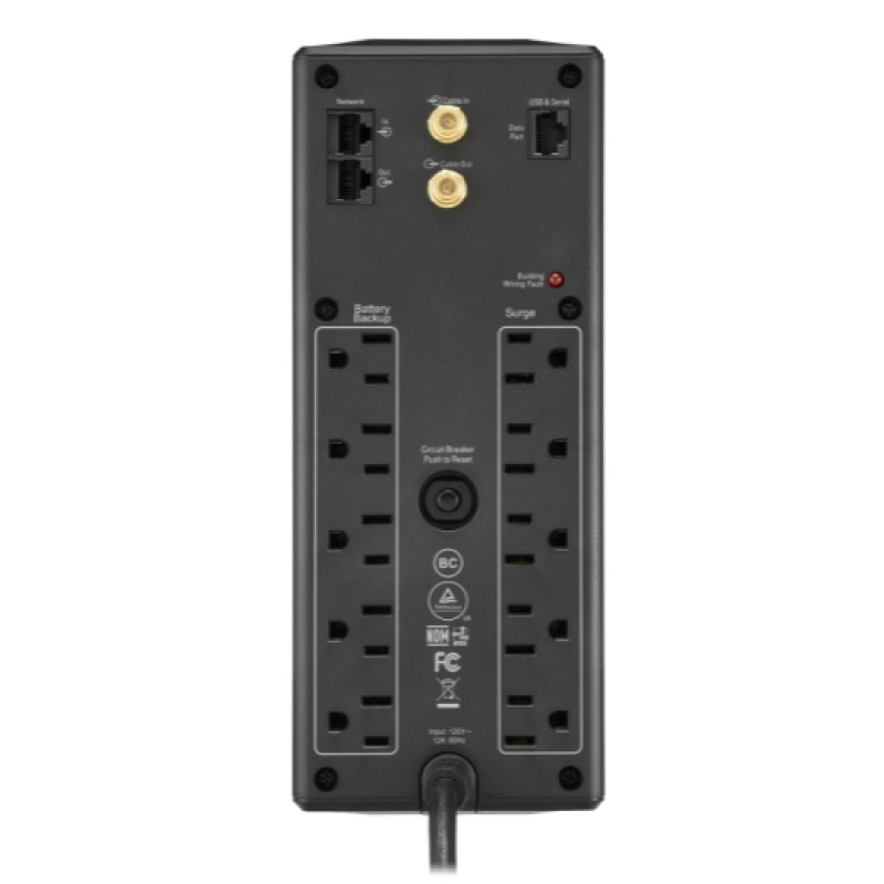 UPS APC PRO BX1350M-LM60 1.35kVA/ 810W AVR 10 NEMA 5-15R (5 C/PROTECCION BAT) INTERFAZ LCD LAM 60Hz 120V image 13