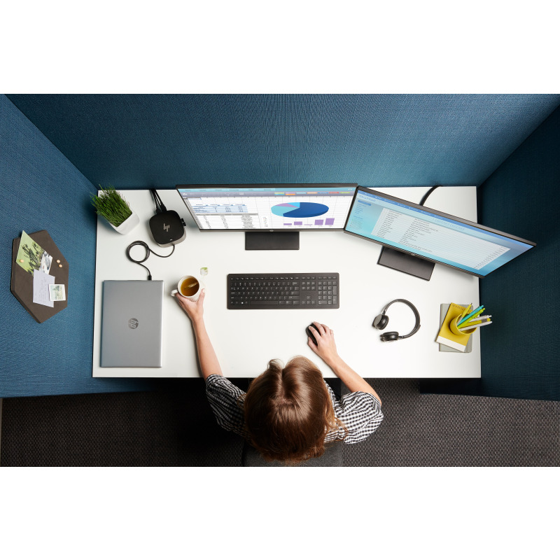 DOCKING UNIVERSAL HP G5 CONEXION USB TIPO C / 2 DISPLAY PORT/1 RJ45/1 USB TIPO C/ 4 USB 3.0/ 1 HDMI 2.0/1 CLAVIJA DE AUDIO COMBO/CARGA NOTEBOOKS HASTA DE 100W POR USB-C 3.0 image 16