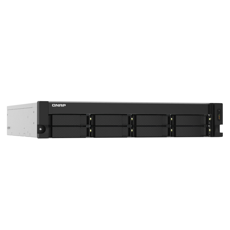 NAS QNAP TS-832PXU-4G/ 8 BAHIAS SATA HDD 3,5/RACK 2U/NUCLEO CUADRUPLE 1.7GHZ/4GB DDR4 UDIMM AMPLIABLE A 16GB/2 PTO 2,5 GBE /2 PTO 10 GBE/ USB 3.2 X4/ HOTSWAP/ NO INCLUYE DISCOS/ HASTA 144TB image 4