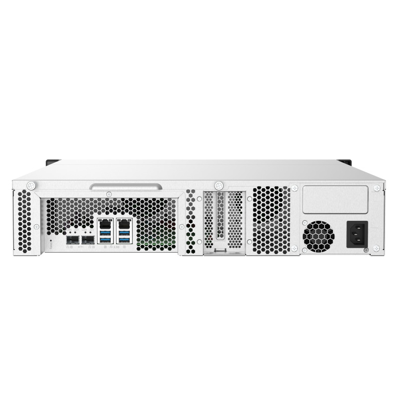 NAS QNAP TS-832PXU-4G/ 8 BAHIAS SATA HDD 3,5/RACK 2U/NUCLEO CUADRUPLE 1.7GHZ/4GB DDR4 UDIMM AMPLIABLE A 16GB/2 PTO 2,5 GBE /2 PTO 10 GBE/ USB 3.2 X4/ HOTSWAP/ NO INCLUYE DISCOS/ HASTA 144TB image 11