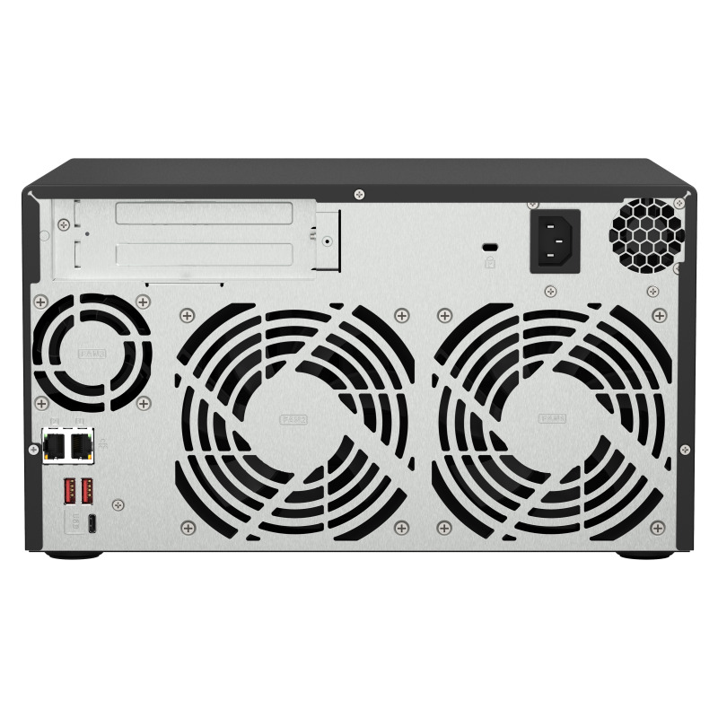 NAS QNAP TS-873A-8G-US /8 BAHIAS SATA DE 3,5 /NCLEO CUADRUPLE 2.2GHZ/ 8GB DDR4 HASTA 64 GB/ LAN 2,5 GBE X2/ USB 3.2 X2/HOT SWAP/ SOPORTA M.2 2280/ NO INCLUYE DISCOS image 4