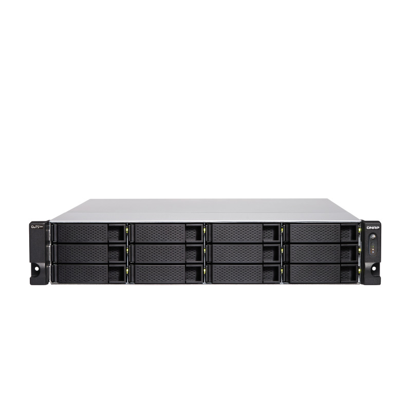 NAS QNAP TS-H1886XU-RP-R2-D1622-32G/FUENTE REDUNDANTE/ 18 BAHIAS 12 SATA DE 3,5 6 SATA DE 2,5 /RACK 2U/NUCLEO CUDRUPLE 2.6 GHZ/32GB DDR4 HASTA 128 GB/4 PTO 2,5 GBE /2 PTO SFP 10 GBE/ USB 3.2 image 2