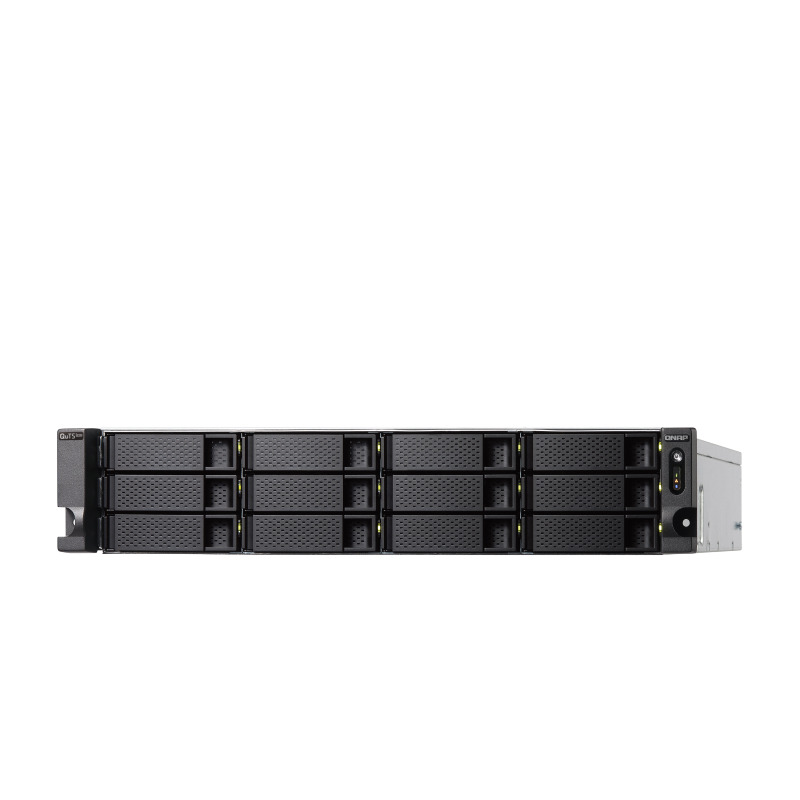 NAS QNAP TS-H1886XU-RP-R2-D1622-32G/FUENTE REDUNDANTE/ 18 BAHIAS 12 SATA DE 3,5 6 SATA DE 2,5 /RACK 2U/NUCLEO CUDRUPLE 2.6 GHZ/32GB DDR4 HASTA 128 GB/4 PTO 2,5 GBE /2 PTO SFP 10 GBE/ USB 3.2