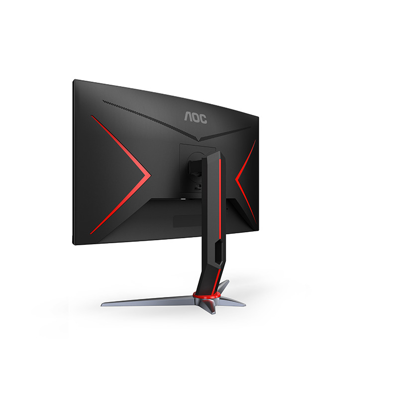 MONITOR AOC GAMER CURVO 23.6 / NEGRO - ROJO / PANEL VA / HDMI VGA DISPLAYPORT / ASPECTO 16:9 / TR 1 MS / AMD FREE SYNC / 165 HZ / RESOLUCION 1920 X 1080 / 250 CD/M2 / 80 MILLONES A 1 / VESA 100X100 image 6