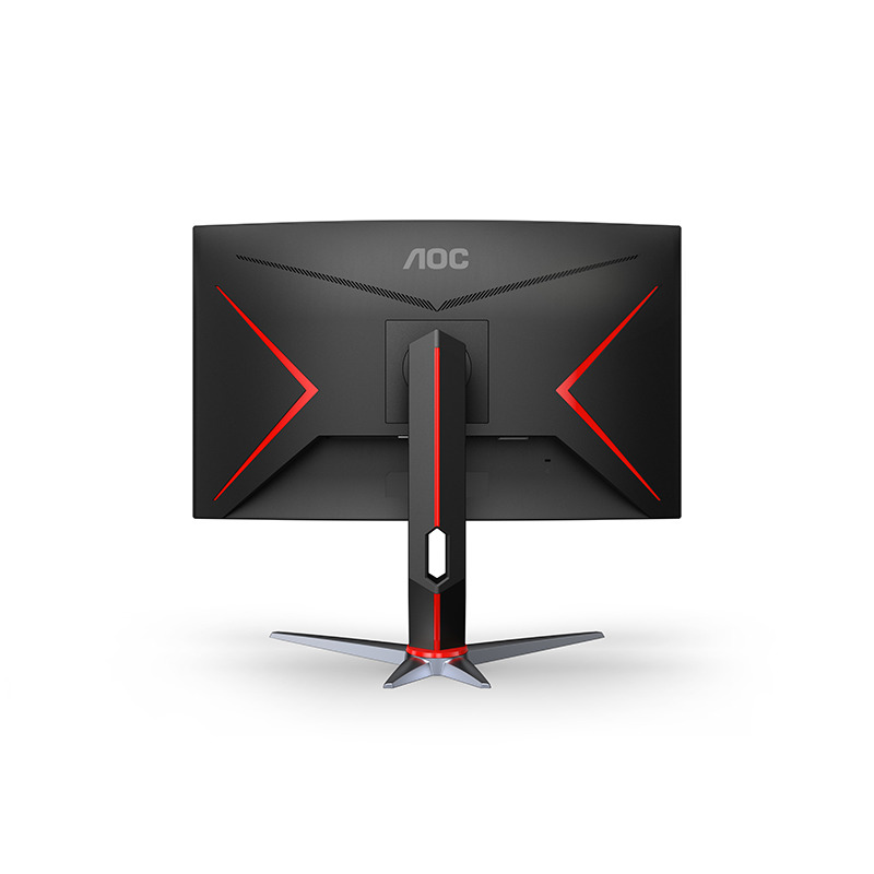 MONITOR AOC GAMER CURVO 23.6 / NEGRO - ROJO / PANEL VA / HDMI VGA DISPLAYPORT / ASPECTO 16:9 / TR 1 MS / AMD FREE SYNC / 165 HZ / RESOLUCION 1920 X 1080 / 250 CD/M2 / 80 MILLONES A 1 / VESA 100X100 image 7