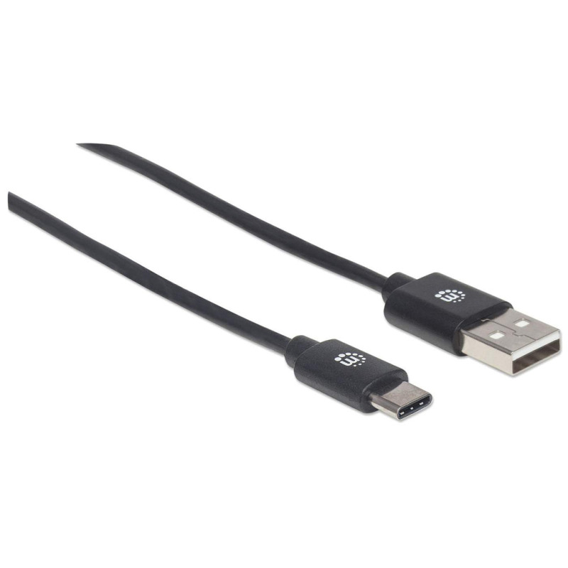 CABLE USB,MANHATTAN,353298,-C V2.0, C-A 1.0M NEGRO 480MBPS image 3