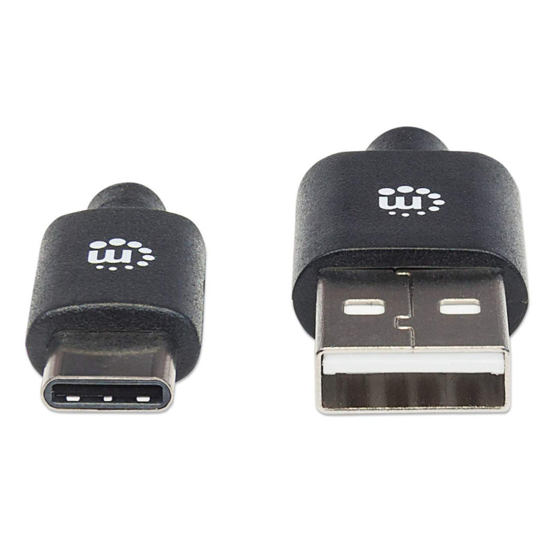 CABLE USB,MANHATTAN,353298,-C V2.0, C-A 1.0M NEGRO 480MBPS image 4