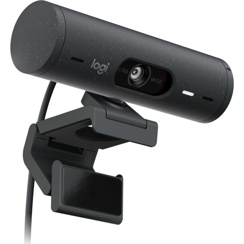 WEBCAM LOGITECH BRIO 500 GRAFITO FHD 1080 A 30 FPS AUTO ENFOQUE, MICRÓFONO IA USB-C WIN/MAC OS image 5