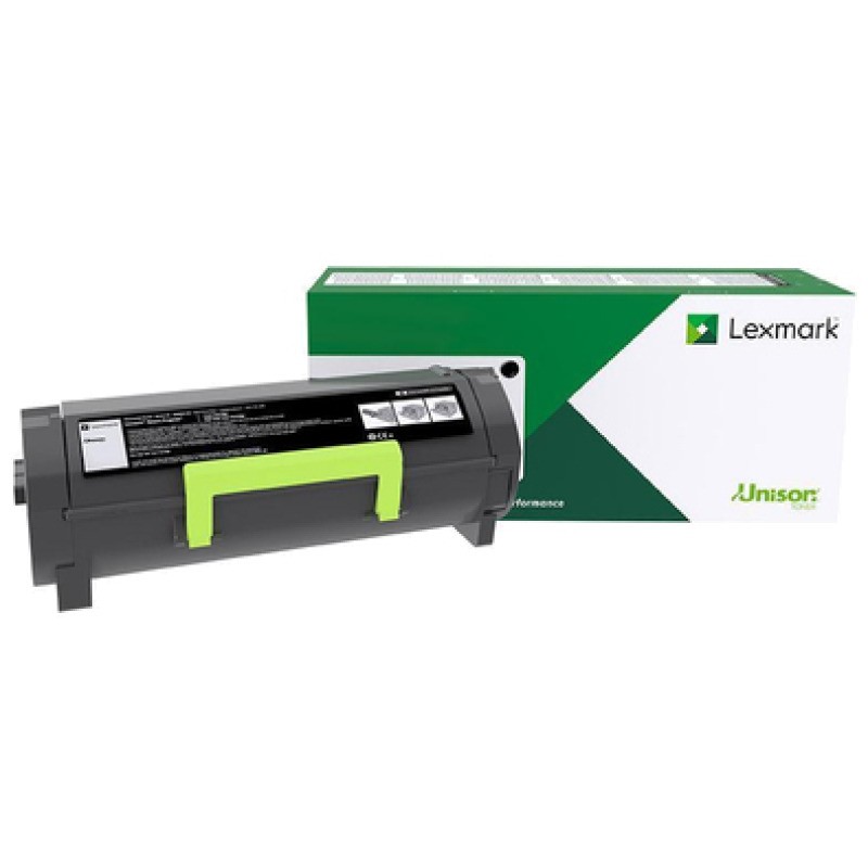 TONER LASER LEXMARK 51B4000 NEGRO, RENDIMIENTO ESTANDAR HASTA 2500 PAGINAS, PARA MX317DN MX417DE MX517DE MS317DN MS417DN MS517DN