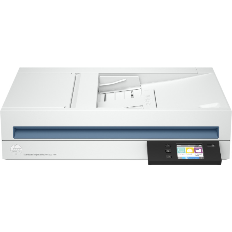 ESCANER OPS HP ENTERPRISE FLOW N6600 FNW1, 75 PPM/150 IPM, 300 DPI, ADF, USB, WFI, ETHERNET, DUPLEX, FOTOGRAFICO.