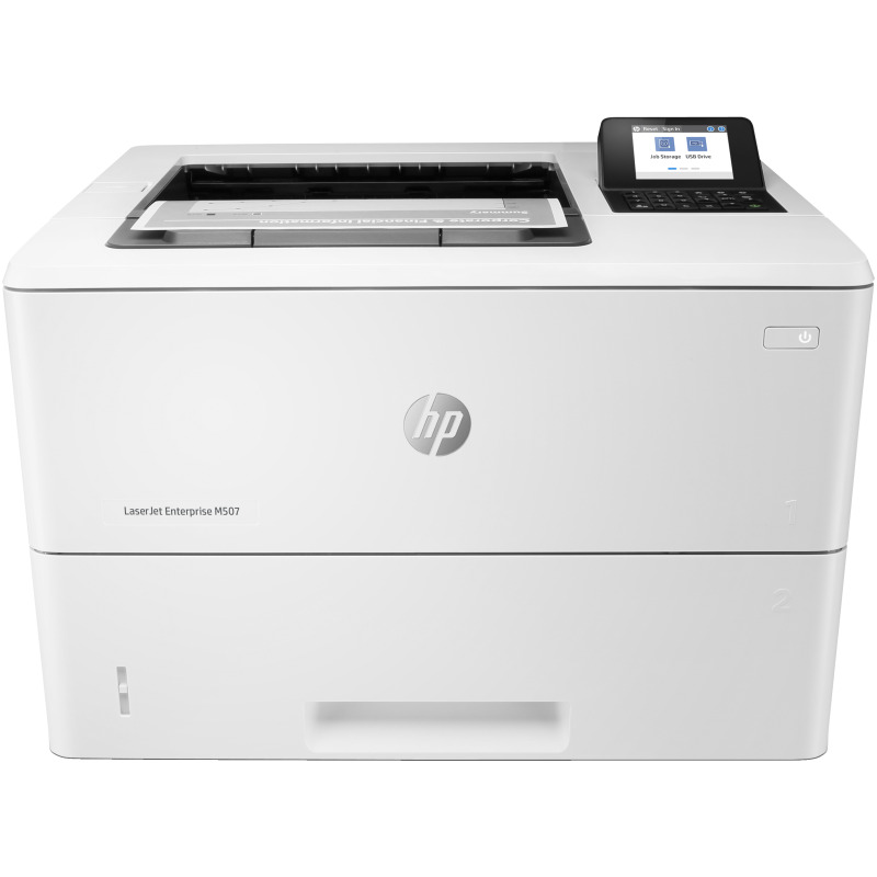 IMPRESORA HP OPS ENTERPRISE M507DN, 52 PPM, LASERJET, DUPLEX, USB, ETHERNET, MONOCROMATICA