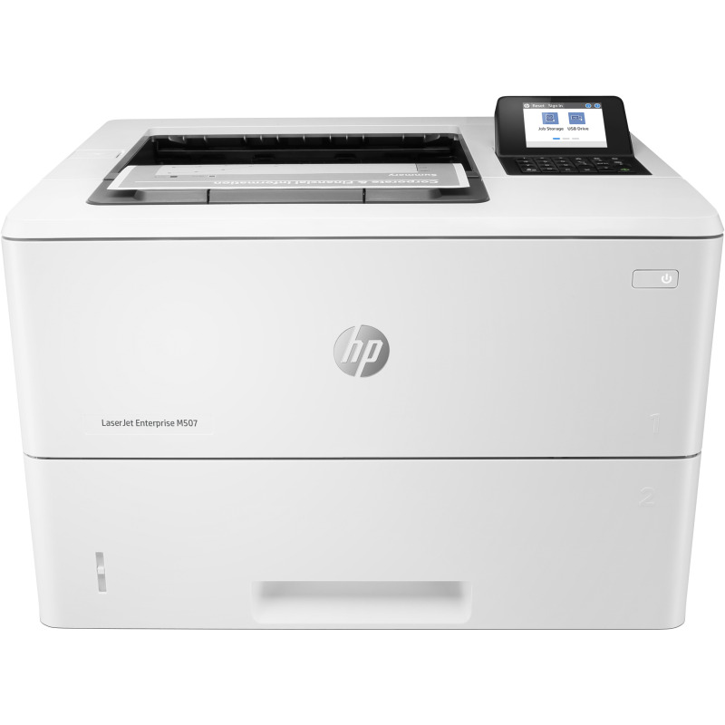 IMPRESORA HP OPS ENTERPRISE M507DN, 52 PPM, LASERJET, DUPLEX, USB, ETHERNET, MONOCROMATICA