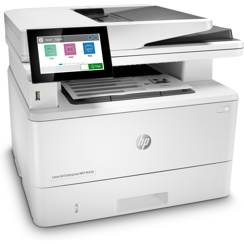MULTIFUNCIONAL HP OPS ENTERPRISE M430F, 42 PPM NEGRO, LASERJET, ADF, DUPLEX, FAX, USB, ETHERNET, MONOCROMATICA image 3