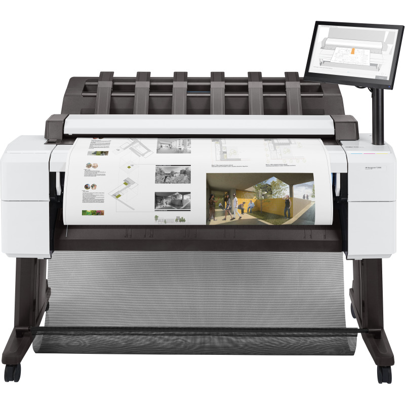PLOTTER HP DESIGNJET T2600 PS, 36 PULGADAS, 91 CM, MULTIFUNCIONAL, 6 TINTAS, RED, 3XB78A