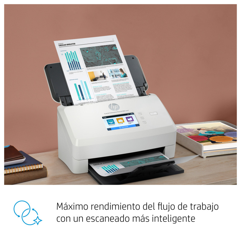 ESCANER OPS HP ENTERPRISE FLOW N7000 SNW1, 75 PPM/150 IPM, 300 DPI, ADF, USB, WFI, ETHERNET, DUPLEX, FOTOGRAFICO image 13
