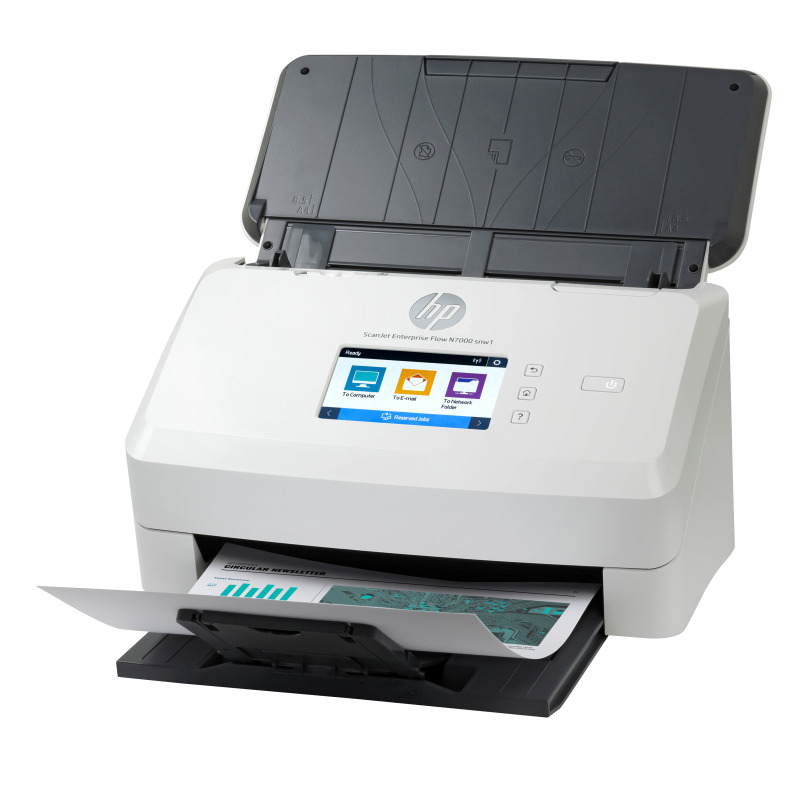 ESCANER OPS HP ENTERPRISE FLOW N7000 SNW1, 75 PPM/150 IPM, 300 DPI, ADF, USB, WFI, ETHERNET, DUPLEX, FOTOGRAFICO image 14