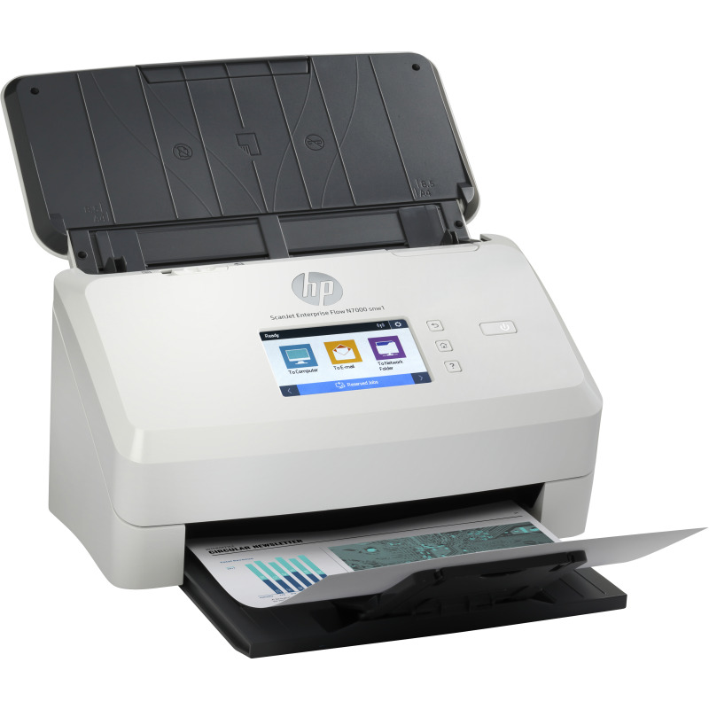ESCANER OPS HP ENTERPRISE FLOW N7000 SNW1, 75 PPM/150 IPM, 300 DPI, ADF, USB, WFI, ETHERNET, DUPLEX, FOTOGRAFICO image 6