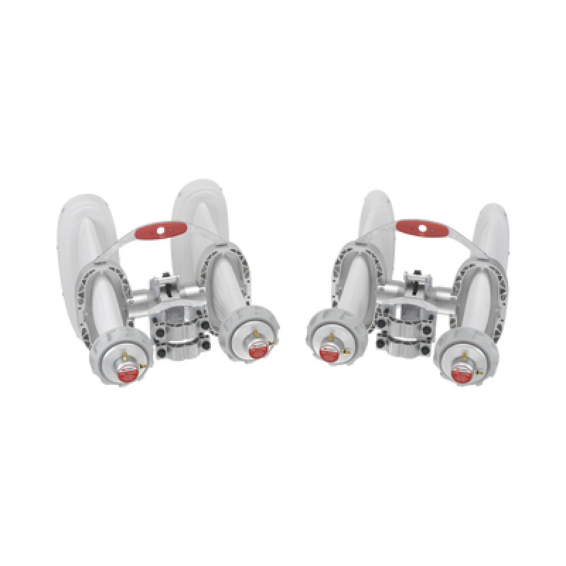 Antena Sectorial Asimétrica de 90 4900 7125 MHz 15 dBi con soporte mejorado listas para TwisPort sin pérdida