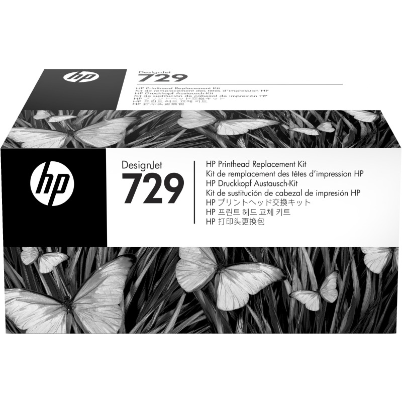 KIT DE REEMPLAZO DE CABEZAL DE IMPRESION HP 729 F9J81A DESIGNJET 729 image 2