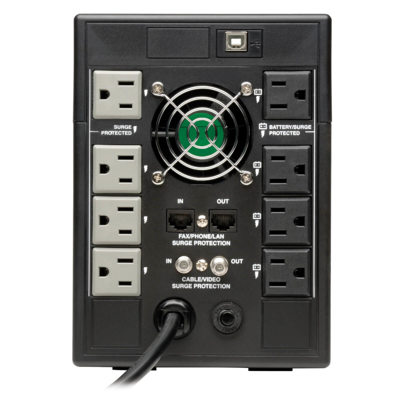 NO BREAK TRIPP-LITE SMART1300LCDT TORRE 720W 120V AVR INTERACTIVO LCD 8 CONTACTOS 5/15R image 3