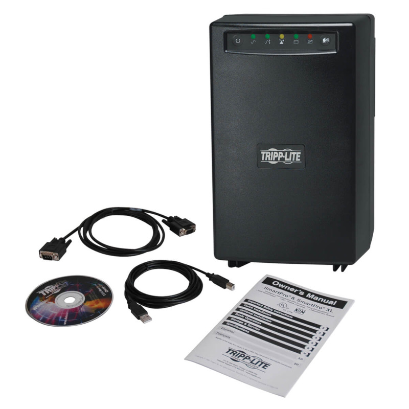NOBREAK TRIPP LITE SMART1500 UPS SMARTPRO INTERACTIVO DE 120V, 1.5KVA Y 980W, TORRE, USB, DB9, 6 TOMACORRIENTES image 3