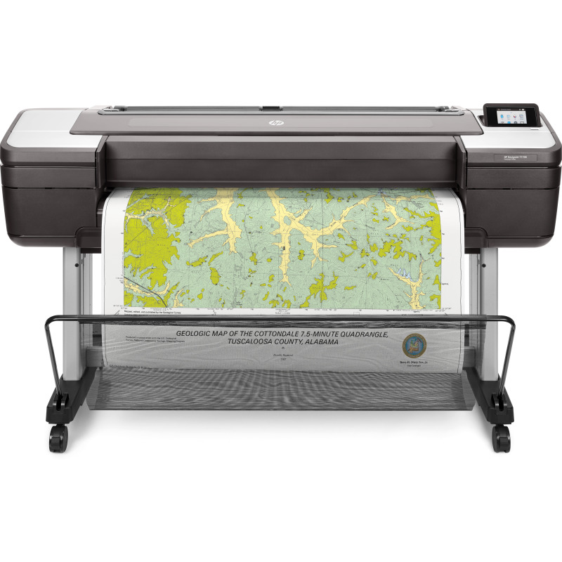 PLOTTER HP DESIGNJET T1700, 44 PULGADAS, 111 CM, IMPRESORA, 6 TINTAS, RED, W6B55A