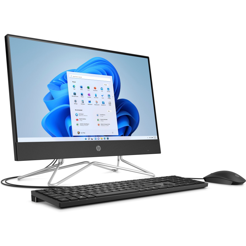 COMPUTADORA HP 200 G4 AIO CI5-10210 21.5  8G 256SSD NO/DVD W11PRO DWN W10P image 4