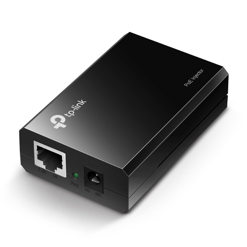 Inyector PoE 15W / Gigabit 8023 af / 2 puerto 10/100/1000 Mbps / Plug and Play