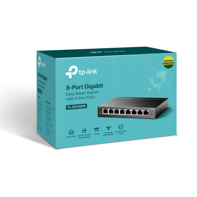 Easy Smart Switch PoE JetStream  8 puertos 10/100/1000 Mbps  55 W image 7