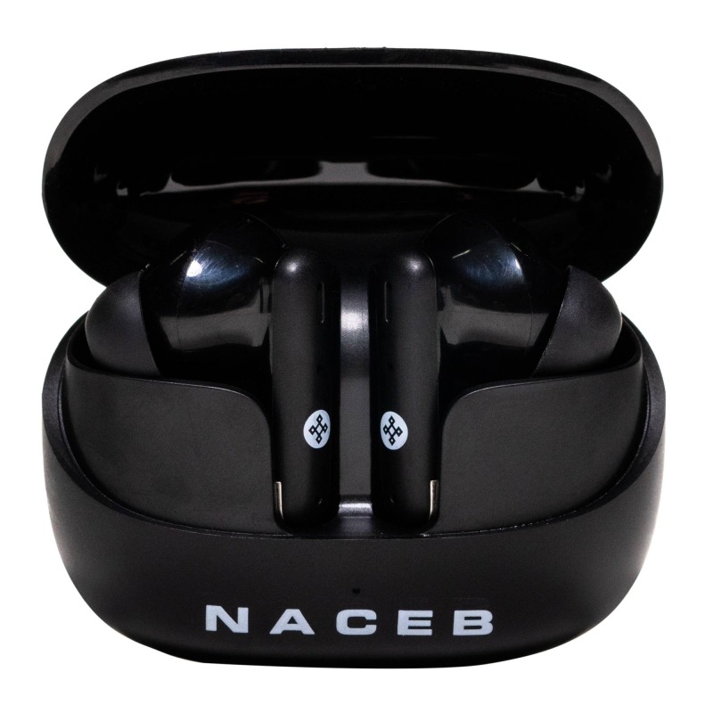 AUDIFONOS NACEB (NA-0322) IN-EARS, BLUETOOTH 5.3, USB TIPO C , CONTROL TACTIL, ANS+ENC