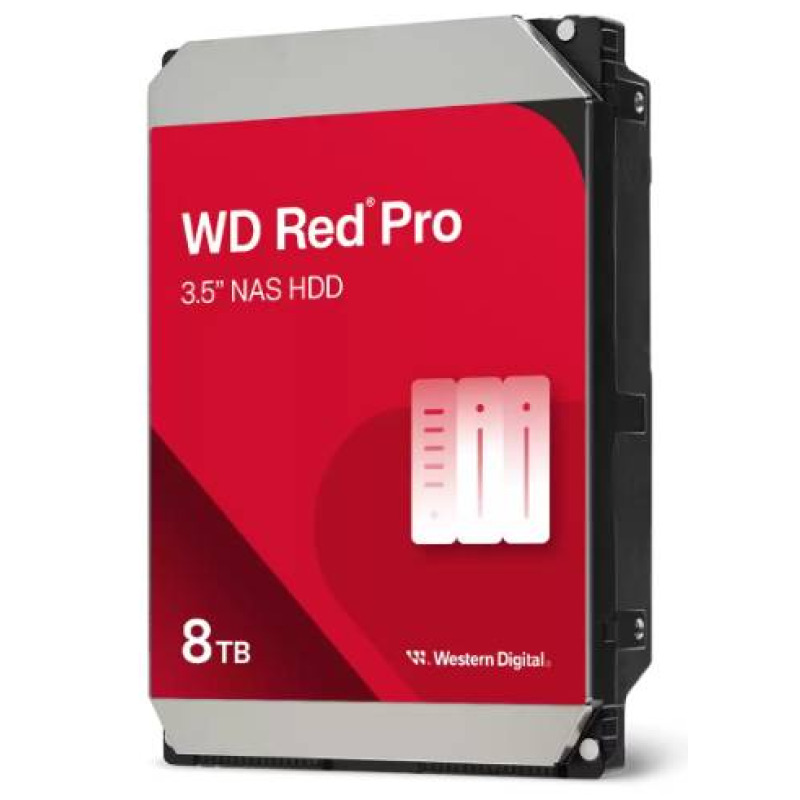 DISCO DURO INTERNO WD RED PRO 8TB 3.5 ESCRITORIO SATA3 6GB/S 512MB 7200RPM 24X7 HOTPLUG NAS 1-24 BAHIAS  WD8005FFBX image 2