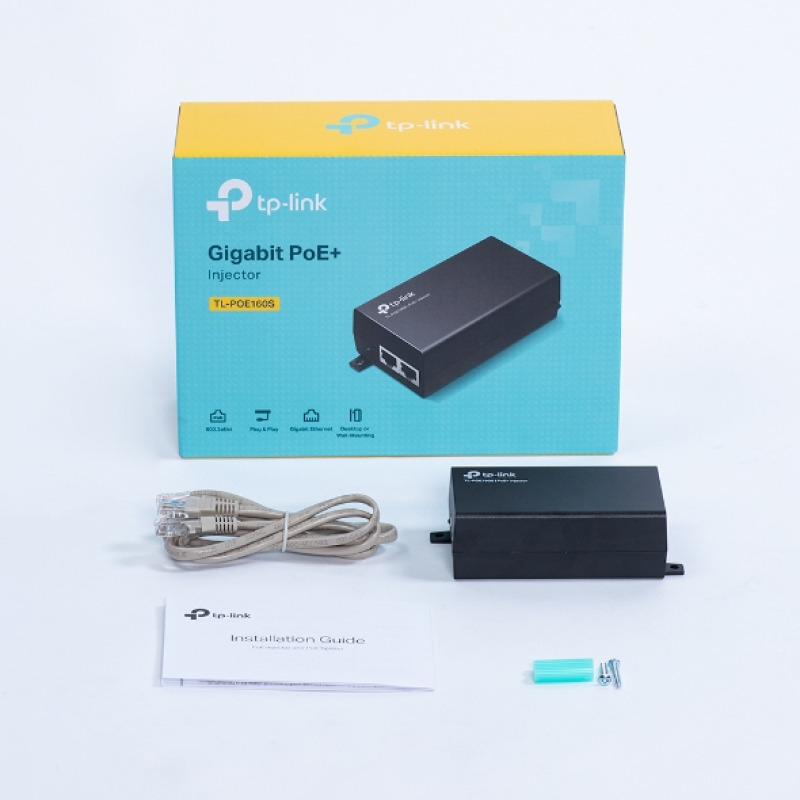 Inyector PoE 30W / Gigabit 8023 af/at / 2 puertos 10/100/1000 Mbps / Plug and Play / Fuente alimientación Integrada image 8
