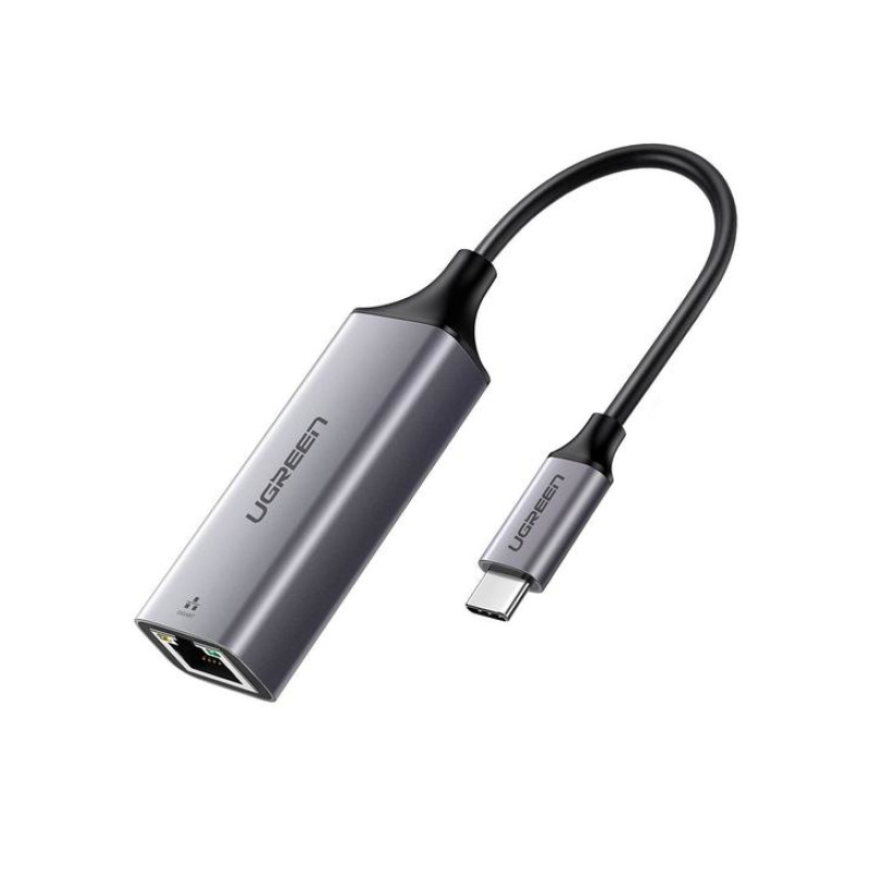 Adaptador de Red USBC 31 5 Gbps a RJ45 | Thunderbolt 3 | Admite 10/100/1000 Mbps |  Chip Inteligente | Amplia Compatibilidad | Caja de Aluminio | Longitud del cable 10 cm