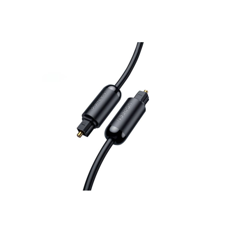 Cable Óptico Toslink S/PDIF de Alta Calidad para Audio Digital / 3 Metros / Tapa de Proteccion / Dolby 71 Canales / Diseño Durable / Plug  Play / Color Negro image 4