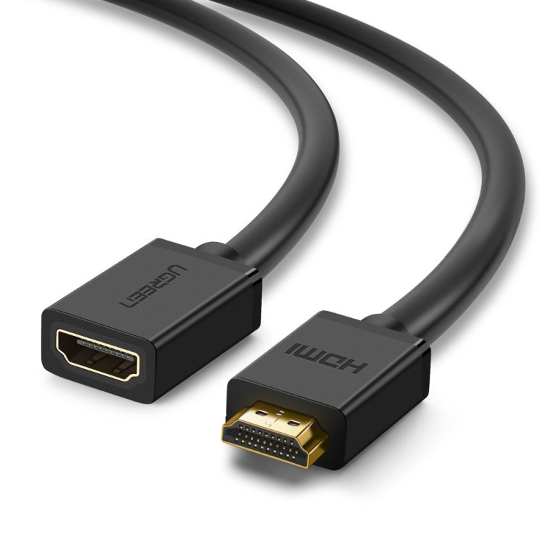 Cable extensor HDMI de 1 M / 4K60Hz / 3D / HDR /  Macho a Hembra / Núcleo de cobre estañado / Transmisión estable
