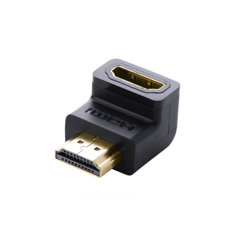 Adaptador HDMI de 90 Grados Macho a Hembra / Hacia Abajo / HDMI 20  4K60Hz / Proporciona Flexibilidad Sin Doblar los Cables HDMI image 3