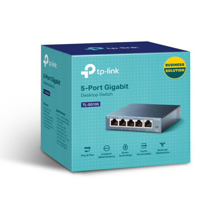Switch Gigabit no administrable de 5 puertos 10/100/1000 Mbps  image 6