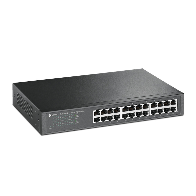 Switch Gigabit no administrable de 24 puertos 10/100/1000 Mbps para escritorio/rack image 18